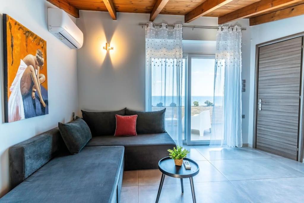 Zefyros Suite , Seafront Retreat ! Pánormos Extérieur photo