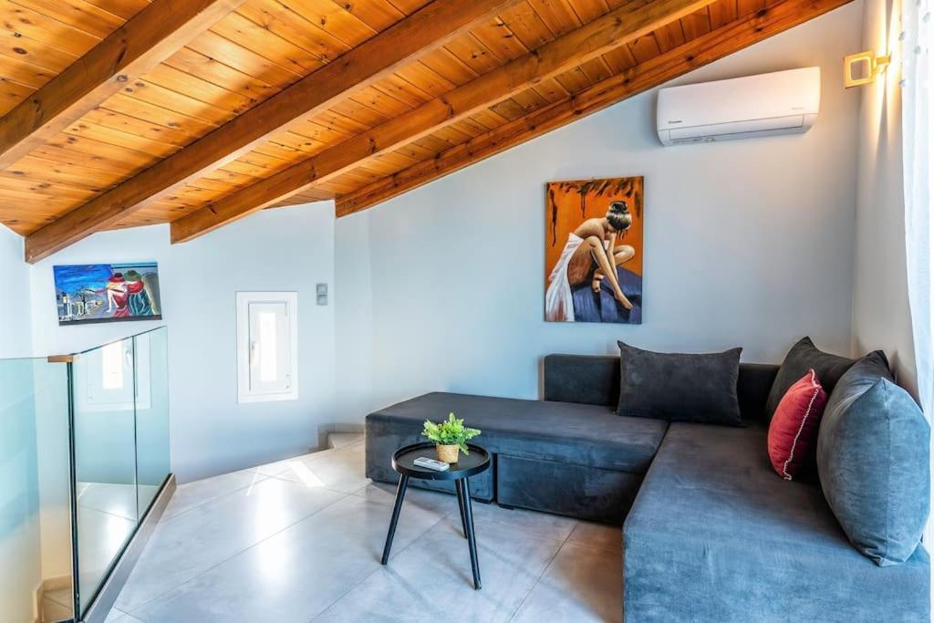 Zefyros Suite , Seafront Retreat ! Pánormos Extérieur photo