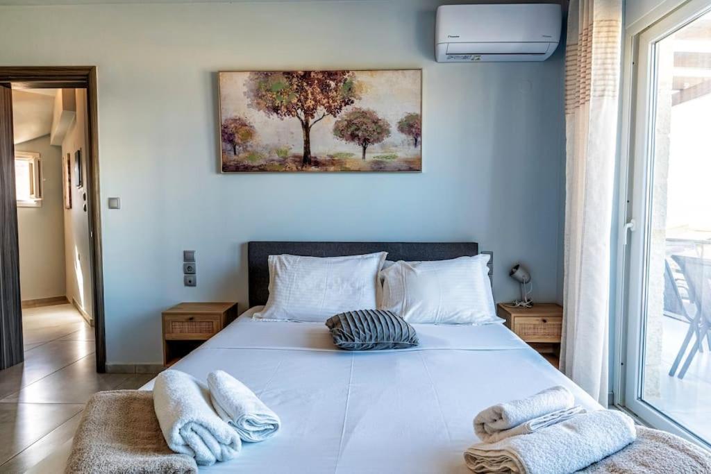 Zefyros Suite , Seafront Retreat ! Pánormos Extérieur photo