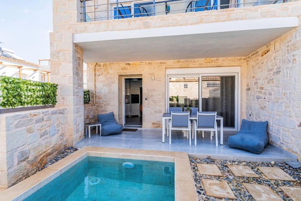 Zefyros Suite , Seafront Retreat ! Pánormos Extérieur photo